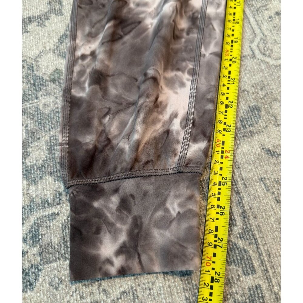 Lululemon Women's Align High Rise Jogger Pants Mink Berry Gray Tie Dye 6 Active - Picture 8 of 9